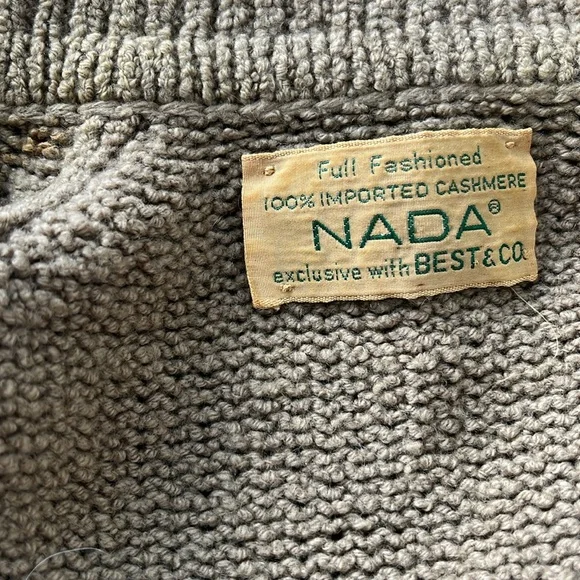 Vintage Cashmere Cardigan - Picture 4 of 9